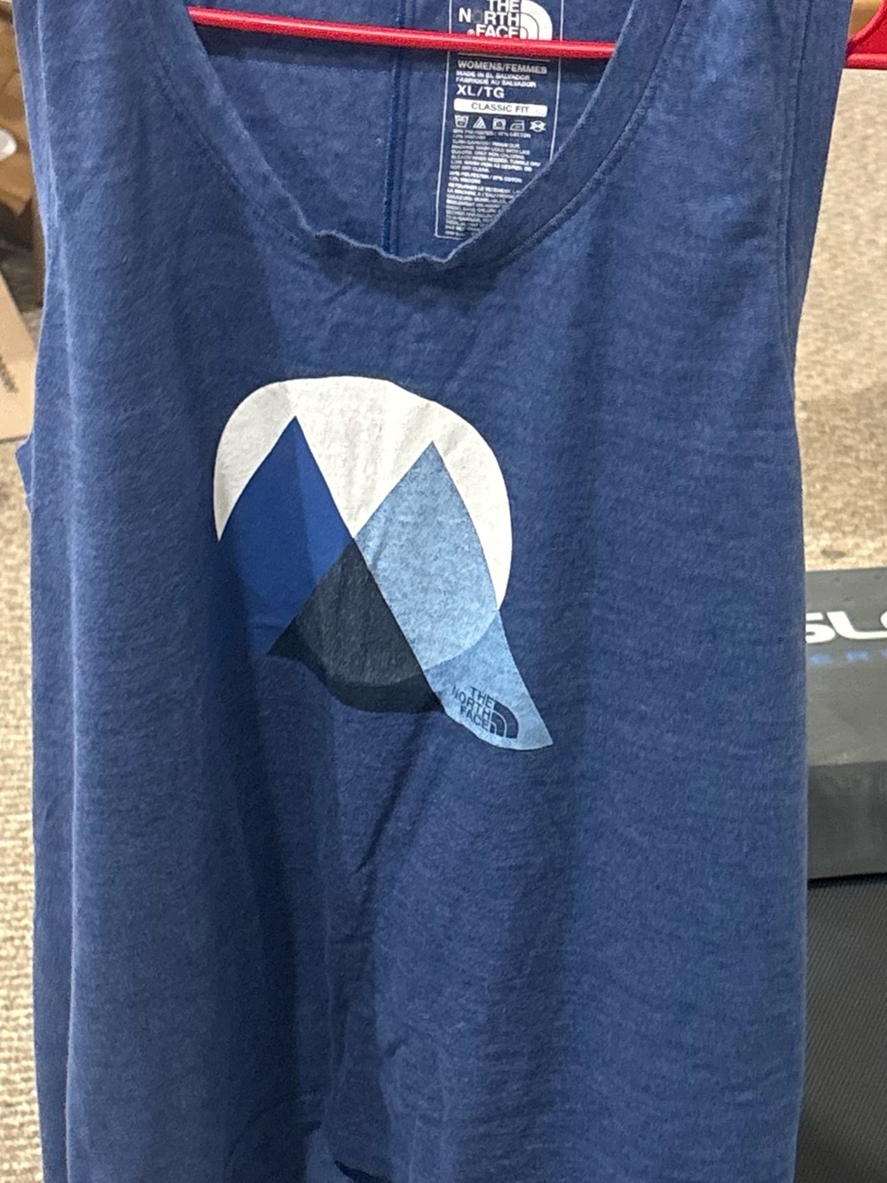 The North Face Women's Navy Logo Tee - Classic Fit